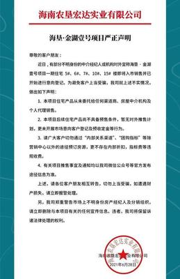 透視金湖壹號的真實面貌